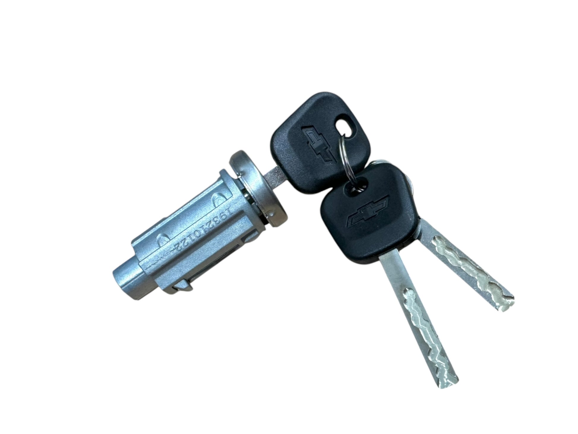 20-23 GM Colorado Silverado Sierra Ignition Lock Cylinder With 2 Chip Keys New 13528553