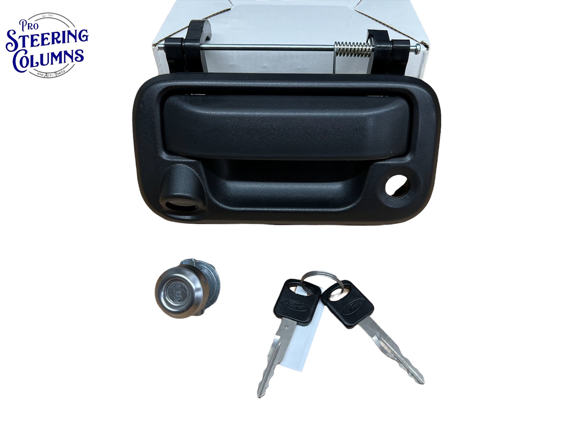 2004 & Up F-150 F-250 F-350 Super Duty Tailgate Handle W/Camera & Door Lock Cylinder Repair Kit