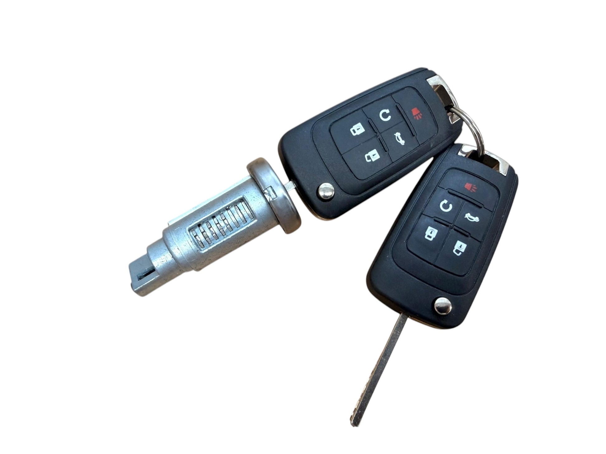 10-16 GM Camaro Cruze Ignition Lock Cylinder With 5-Button Remotes PN: 20766607