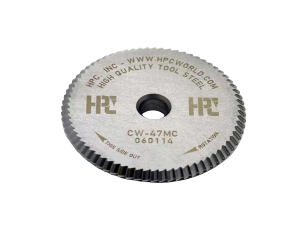 HPC - CW-47MC - Standard Cutter - For HPC Key Machines - 87º Angle