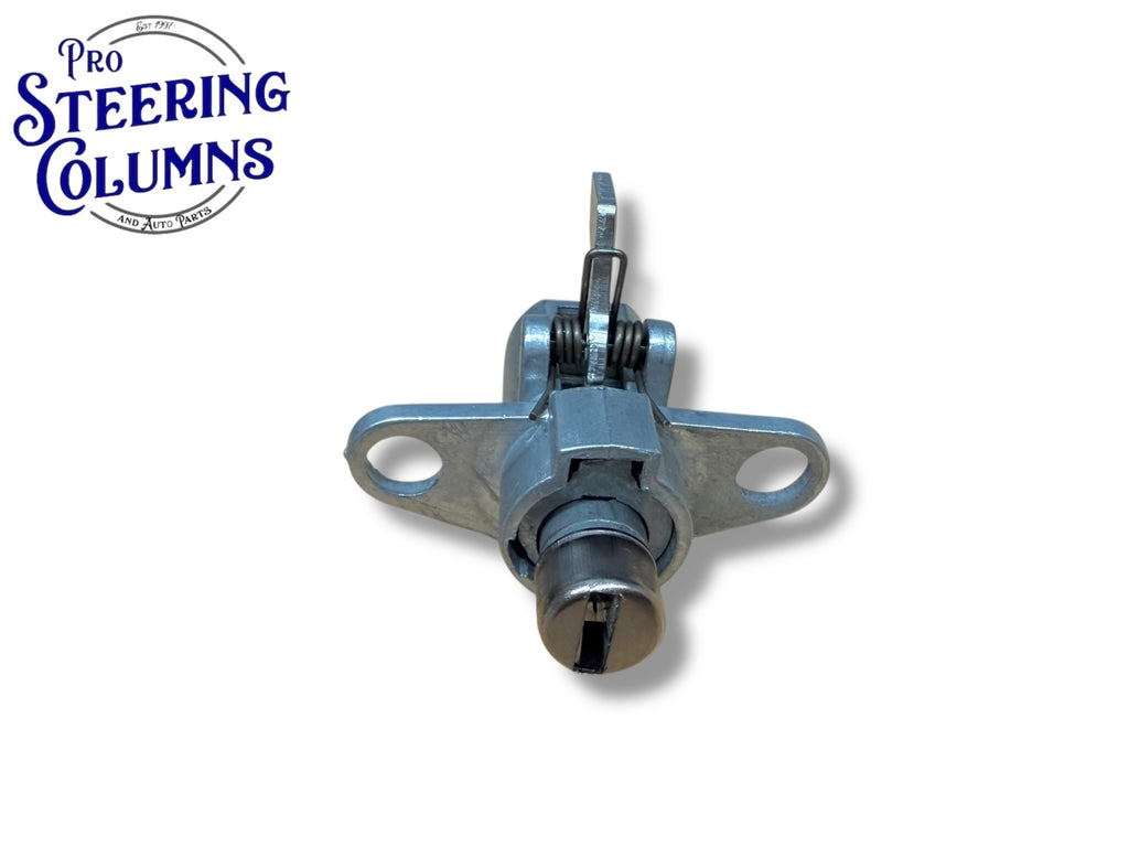 64-65 Ford Mustang Falcon Glove Box Lock Cylinder Ford Logo Keys (Standard Interior)