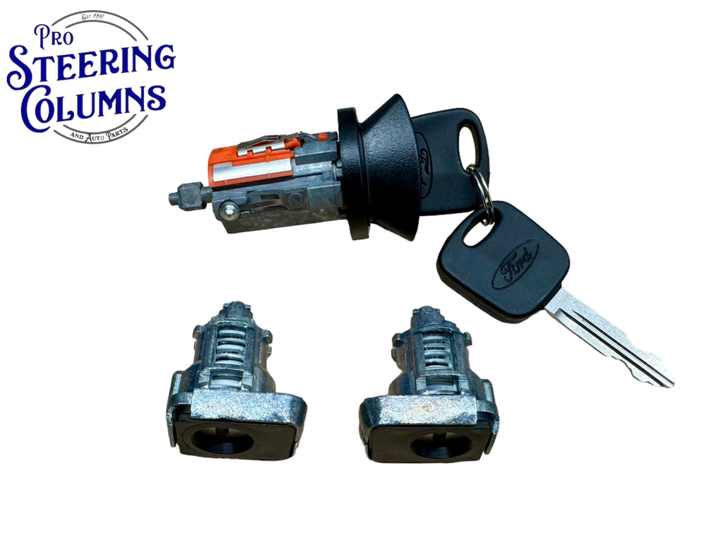 1997-2004 Crown Victoria Grand Marquis Ignition & Door Lock Cylinder Set New