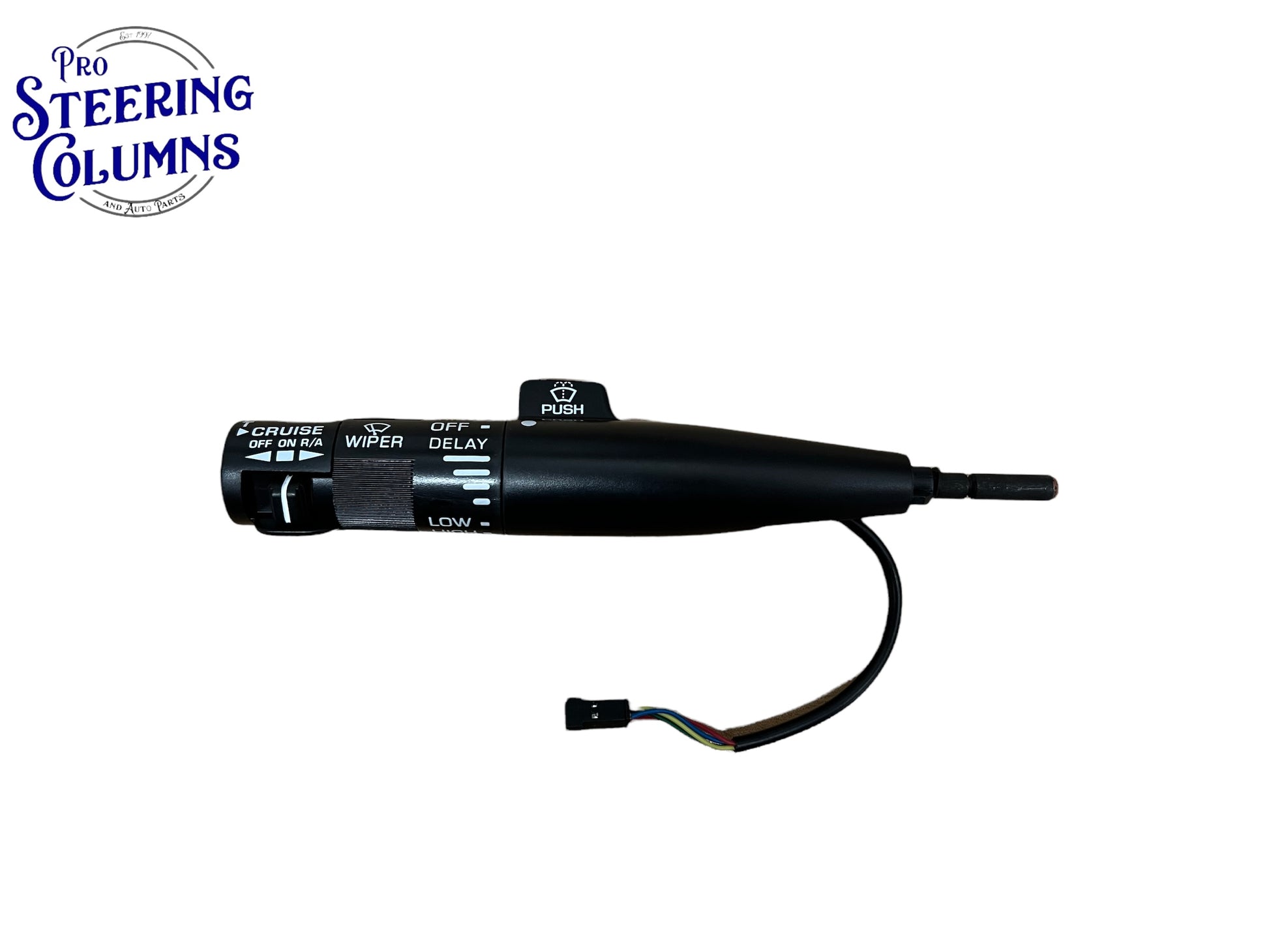 1990-2002 Camaro Firebird Turn Signal Lever Stalk With Cruise Control Black
