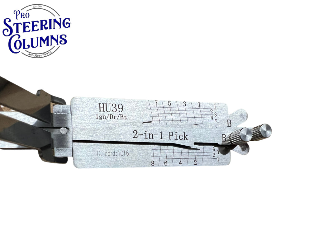 Original Lishi 2 in 1 HU39 Mercedes 4 Track Pick & Decoder Genuine New