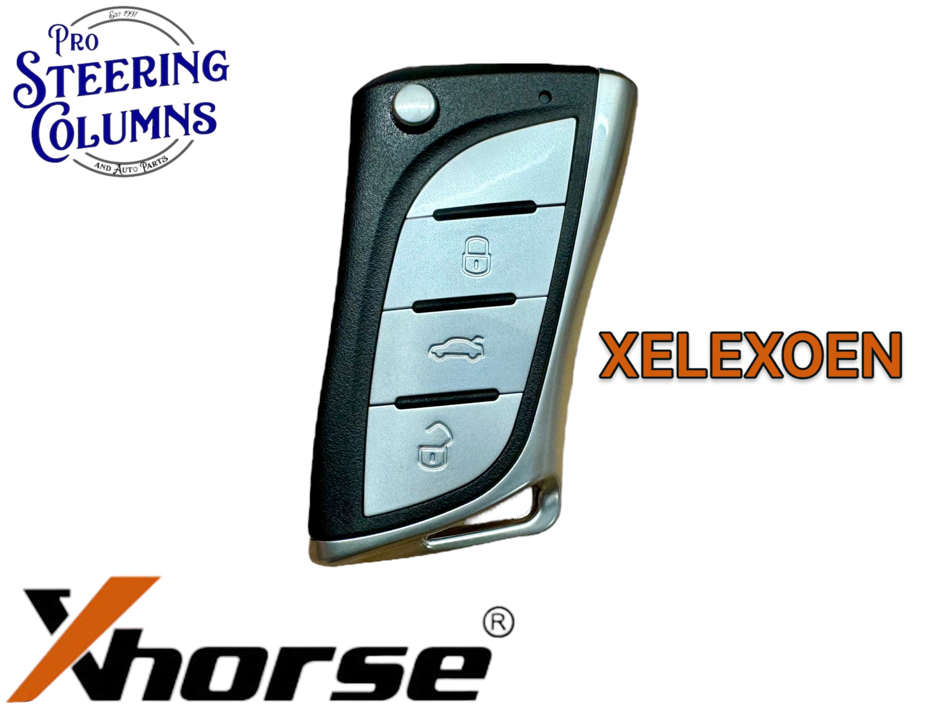 Xhorse Universal Flip Key Super Remote Lexus Style 3 Button New XELEX0EN