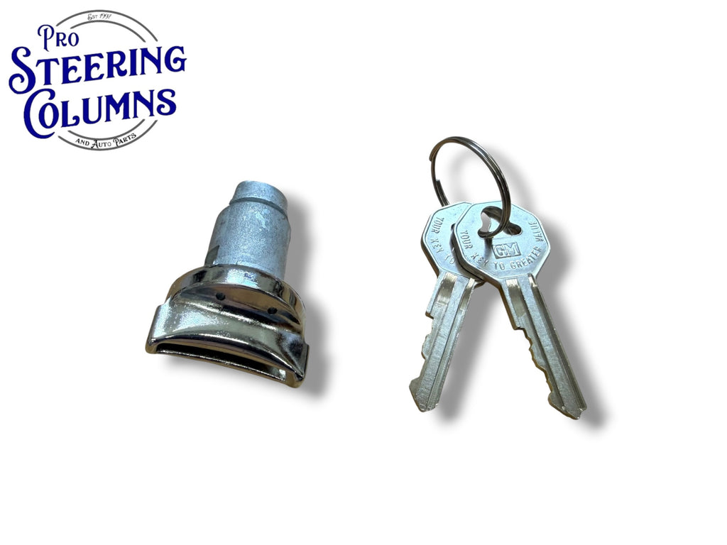 62-64 GM Nova Chevelle Ignition Door & Tailgate Lock Cylinder Set (Keyed Alike)