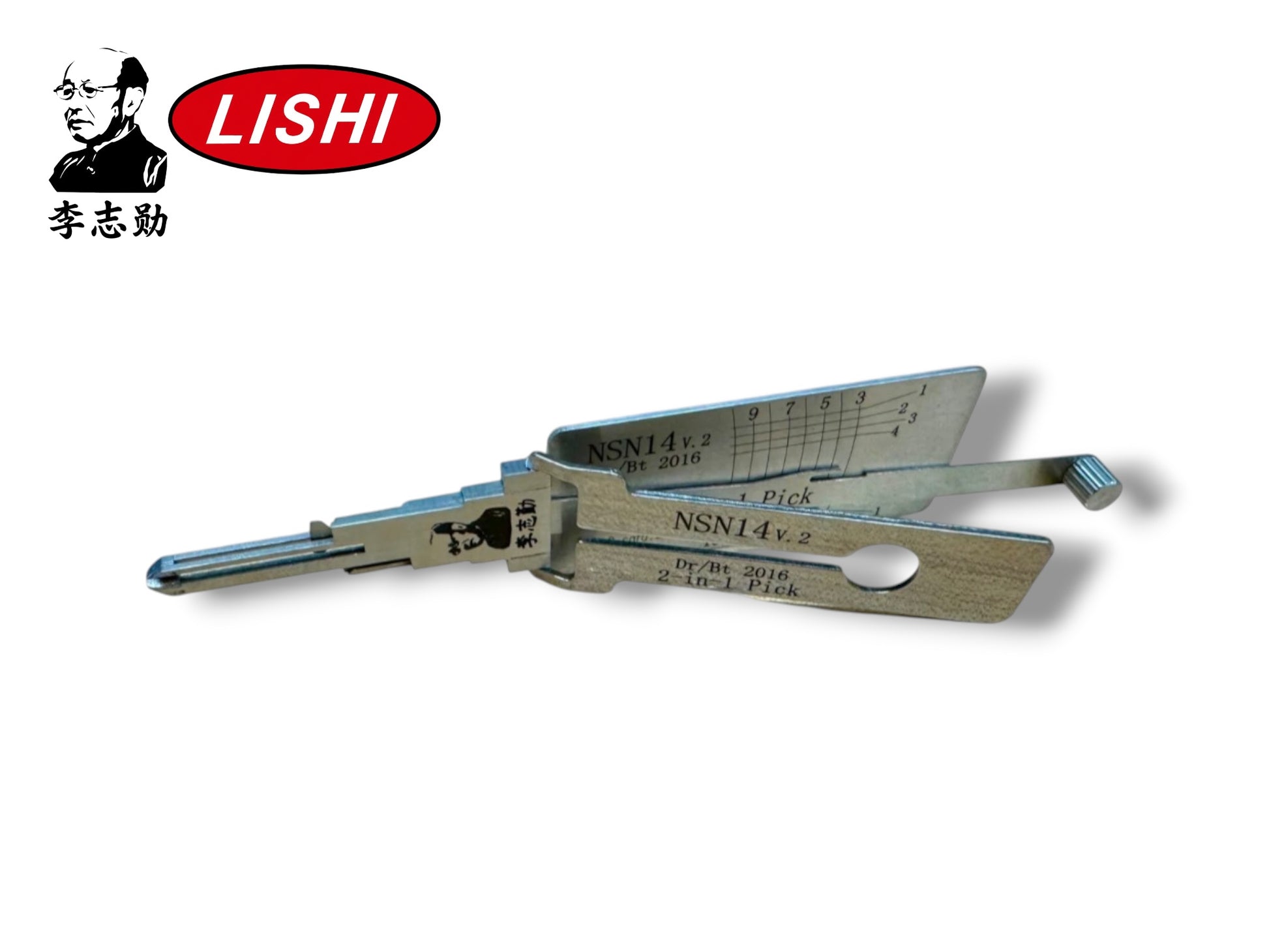 Original Lishi 2 in 1 NSN14 Door & Trunk For Nissan Infiniti Pick & Decoder Genuine New