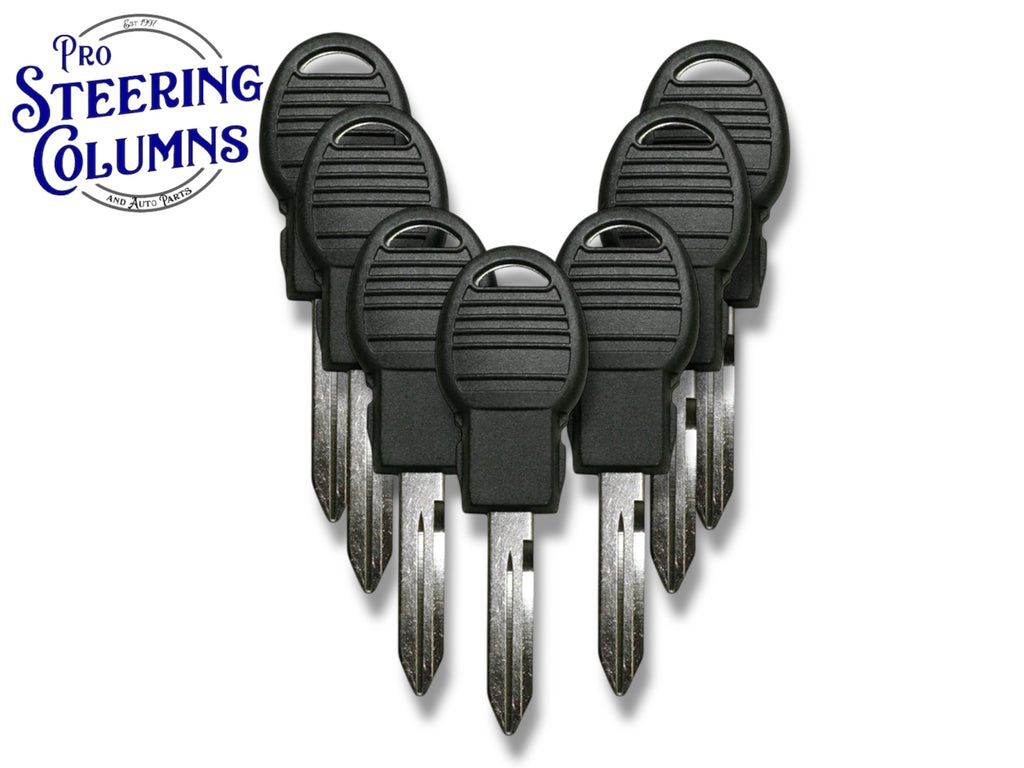10 x Y170 / Y170PT Transponder Key Chrysler Dodge Jeep (46 Chip)(Aftermarket)
