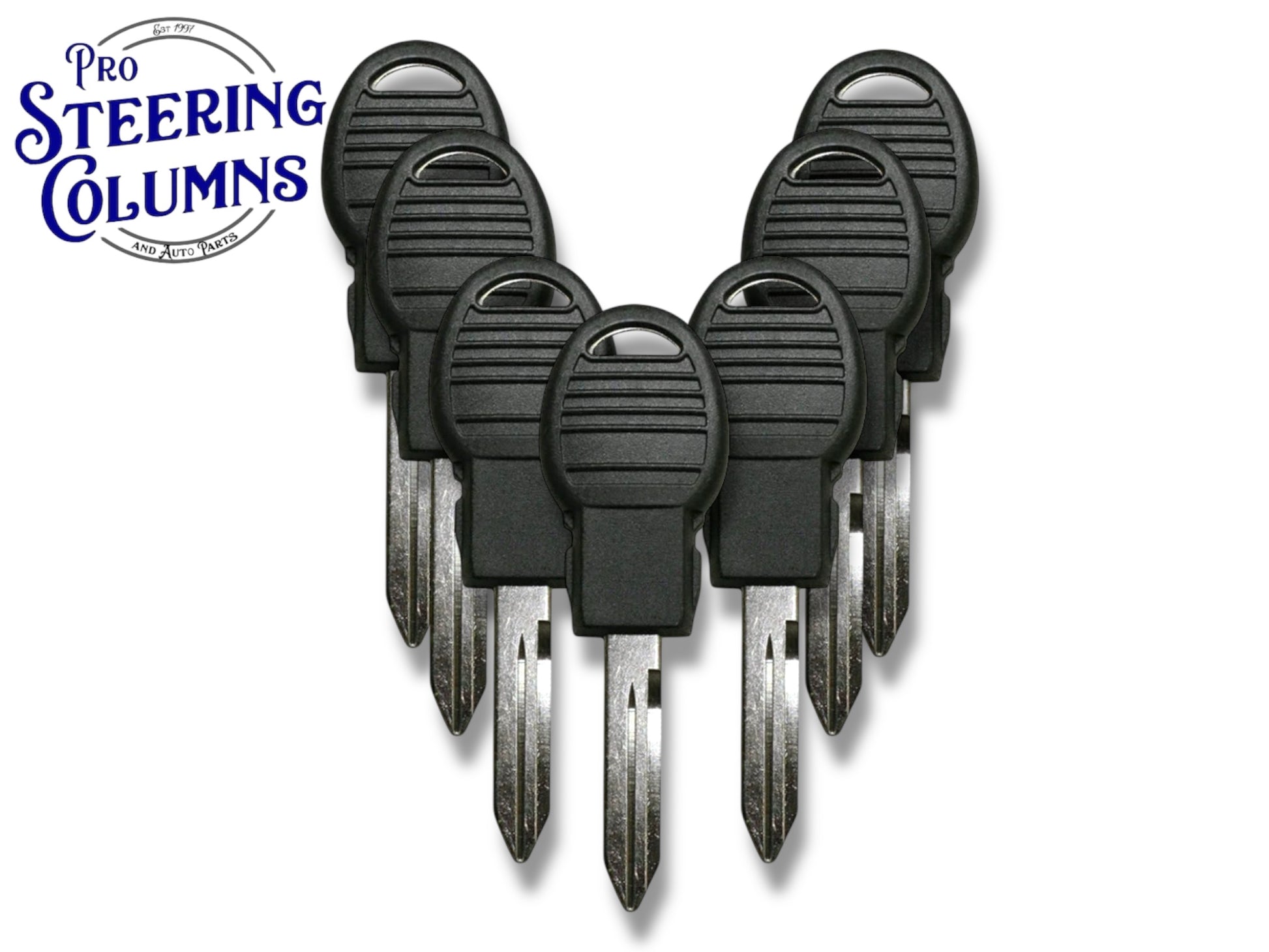 10 x Y170 / Y170PT Transponder Key Chrysler Dodge Jeep (46 Chip)(Aftermarket)