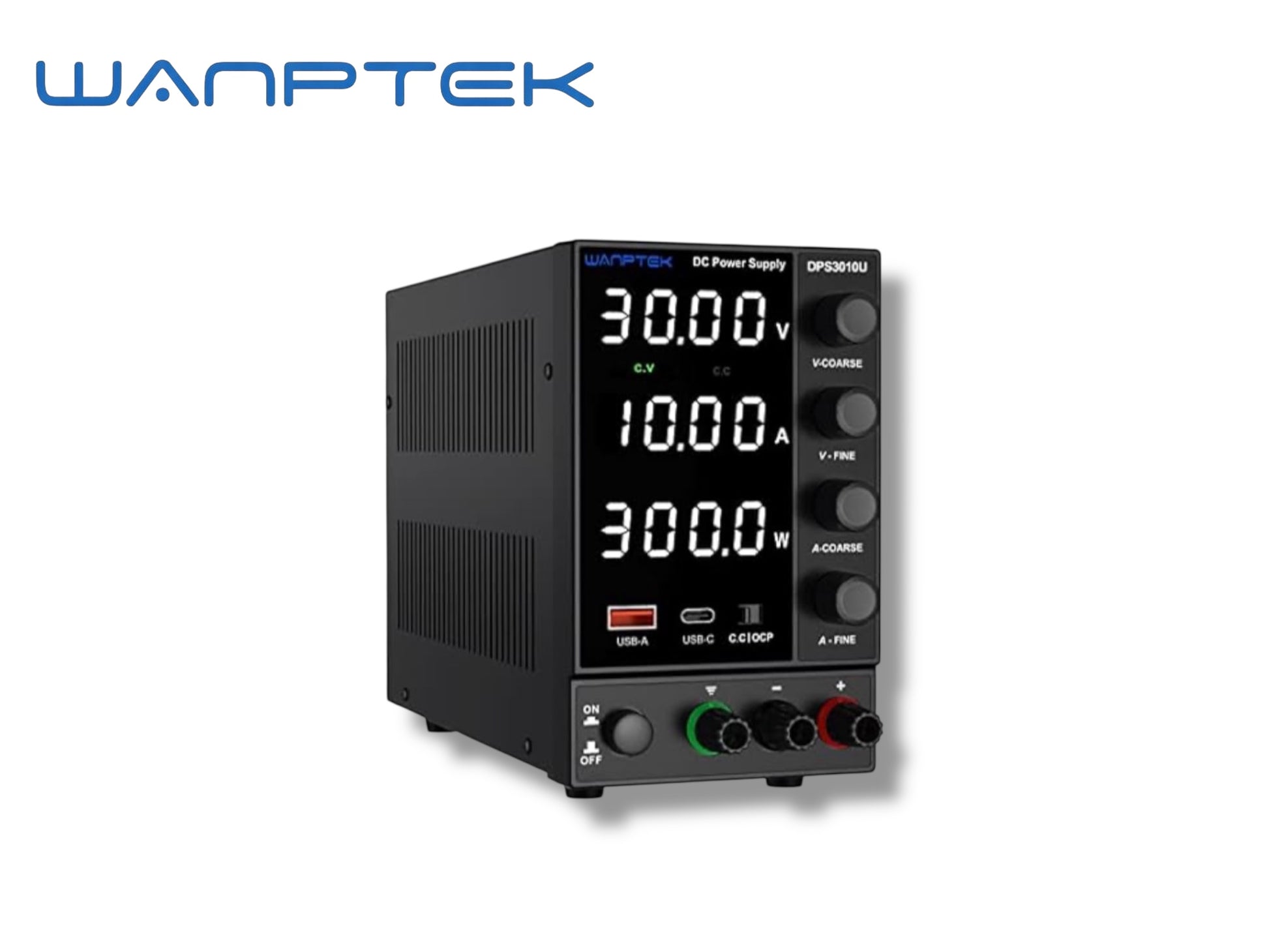 Wanptek - DC Variable Power Supply Adjustable 30V / 10A