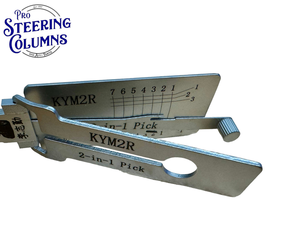Original 2 in 1 Lishi KYM2R KYMCO Scooter Pick & Decoder New