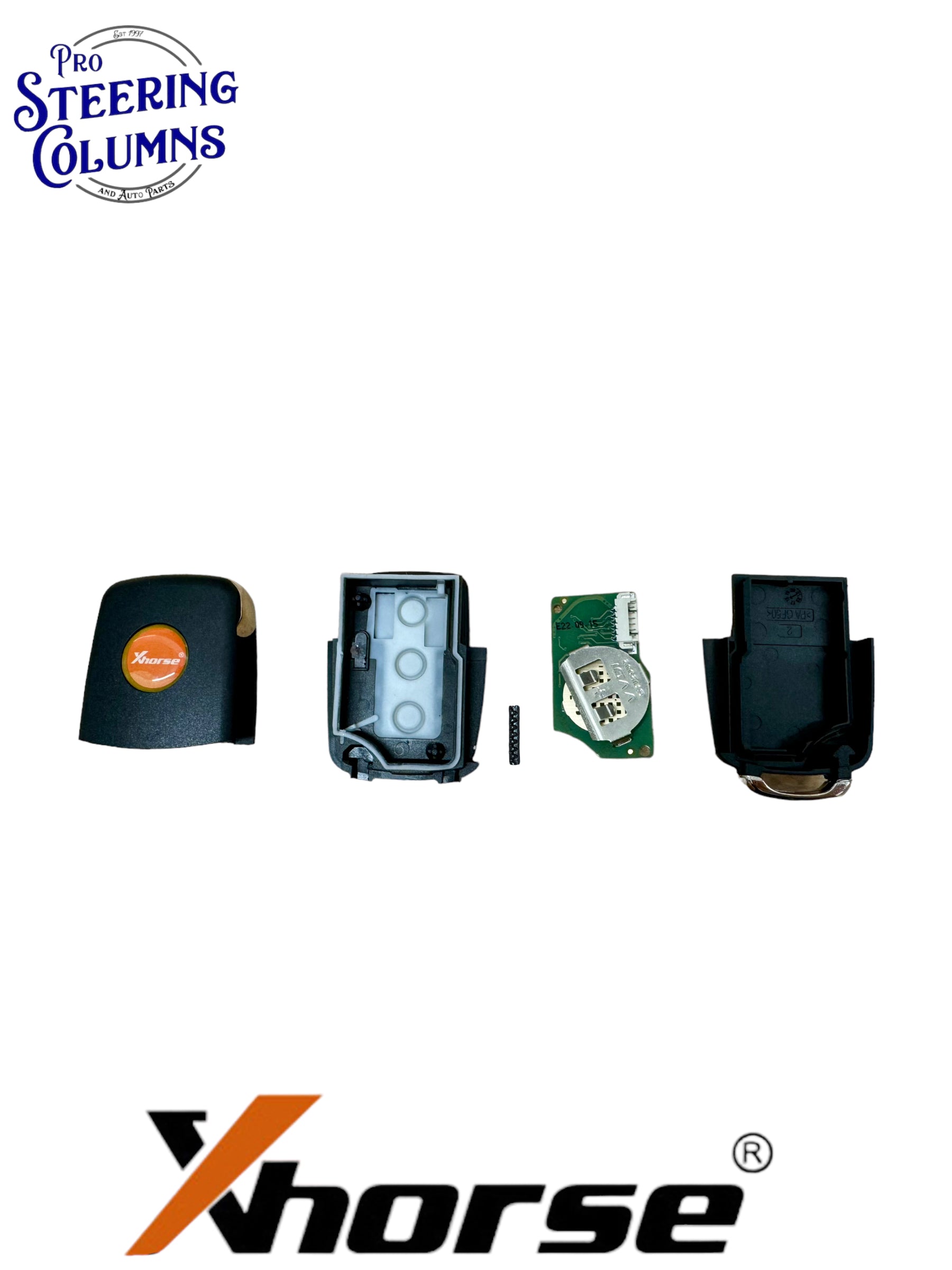 Xhorse Universal Flip Key Remote VW Style 3 Button New XKB506EN
