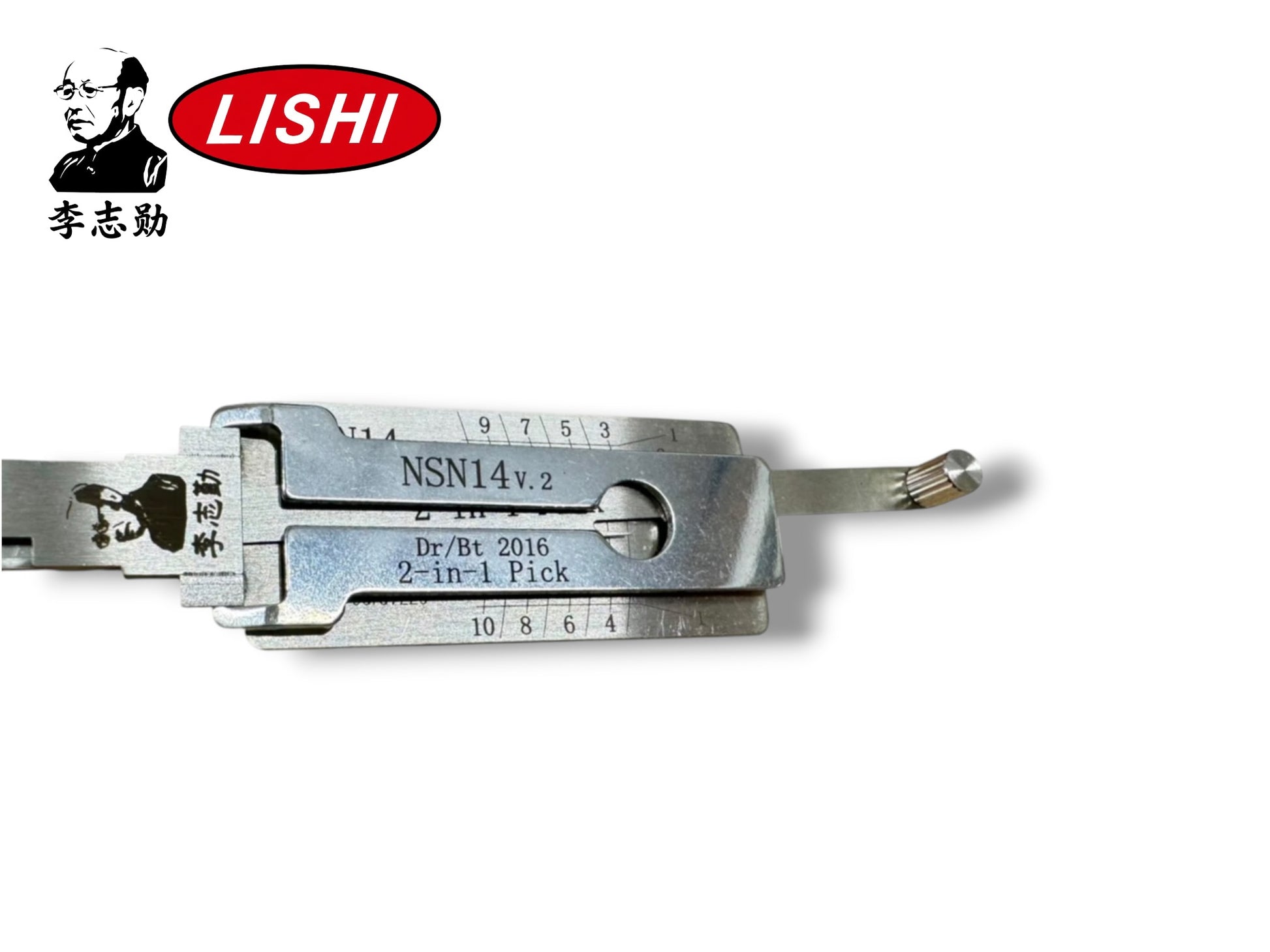 Original Lishi 2 in 1 NSN14 Door & Trunk For Nissan Infiniti Pick & Decoder Genuine New