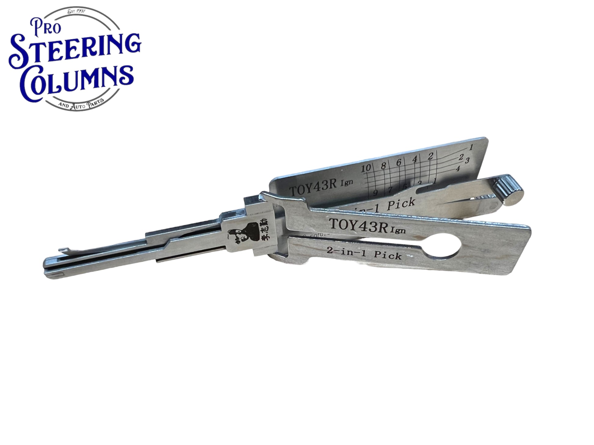 Original Lishi 2 in 1 TOY43R IGN 10-Cut Chevy GMC Subaru Pick & Decoder Genuine New