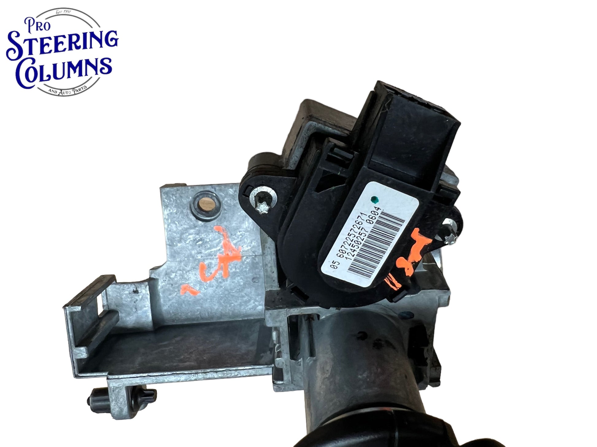 03-07 CTS 04-06 SRX Ignition Lock Cylinder Assembly Housing Switch 2 Keys Used OEM
