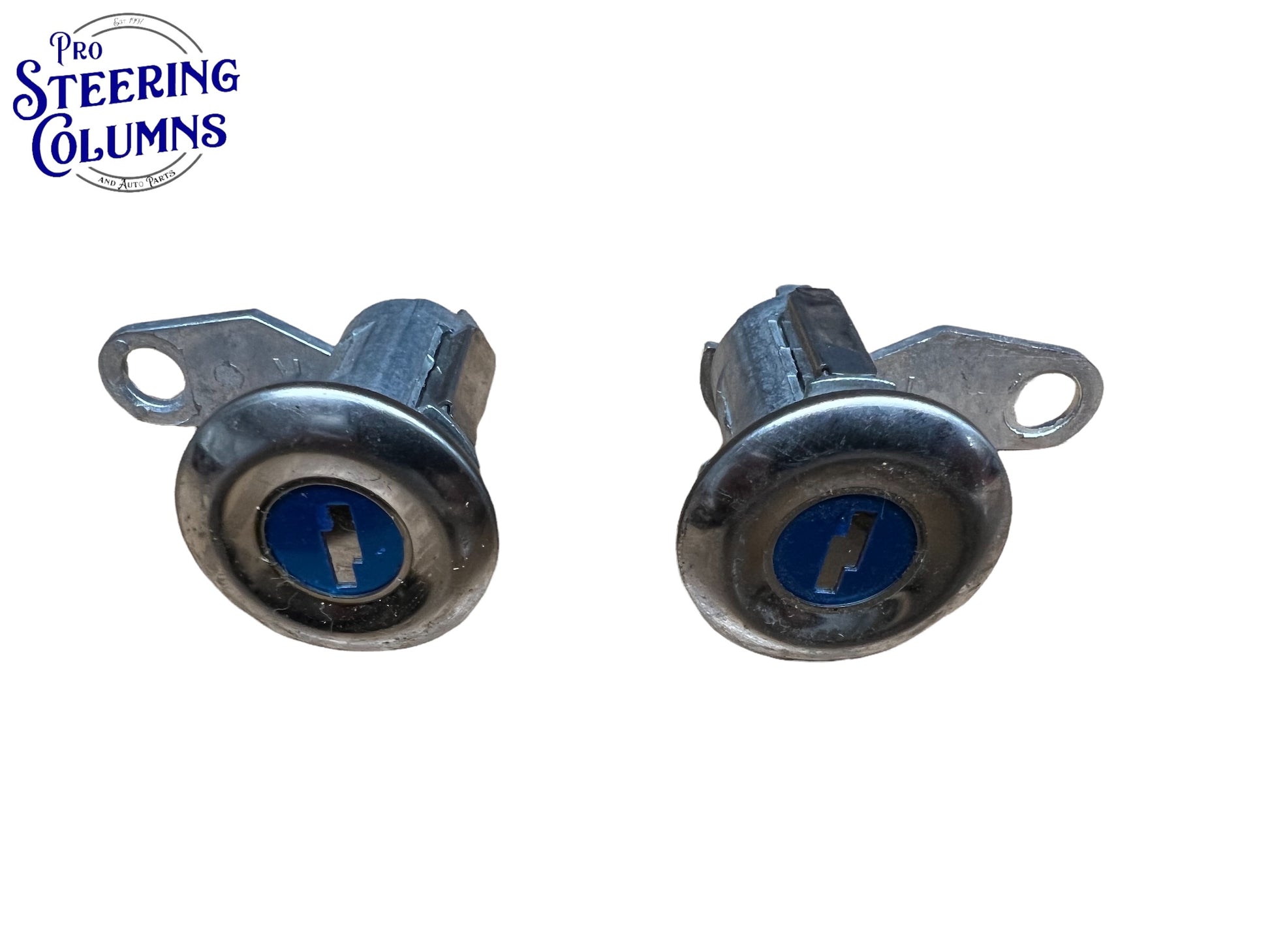1980-1991 Ford F-250 F-250 F-350 Door Lock Cylinder Set 2 Keys New