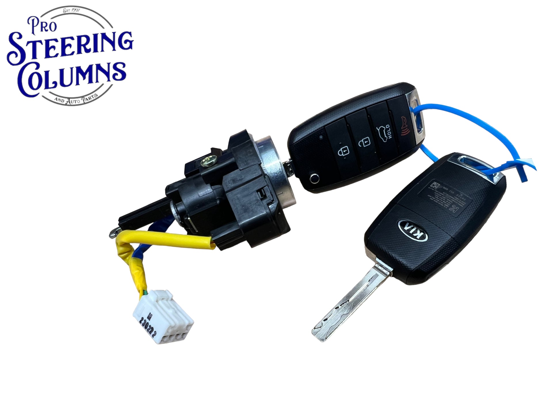 2014-2019 Kia Soul Ignition & Door Lock Cylinder Set 2 Flip Keys New