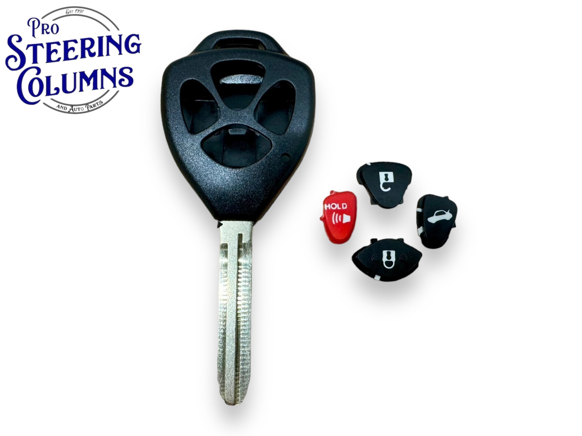 2005-2014 Toyota Scion Subaru 4-Button Remote Key Shell HYQ12BBY