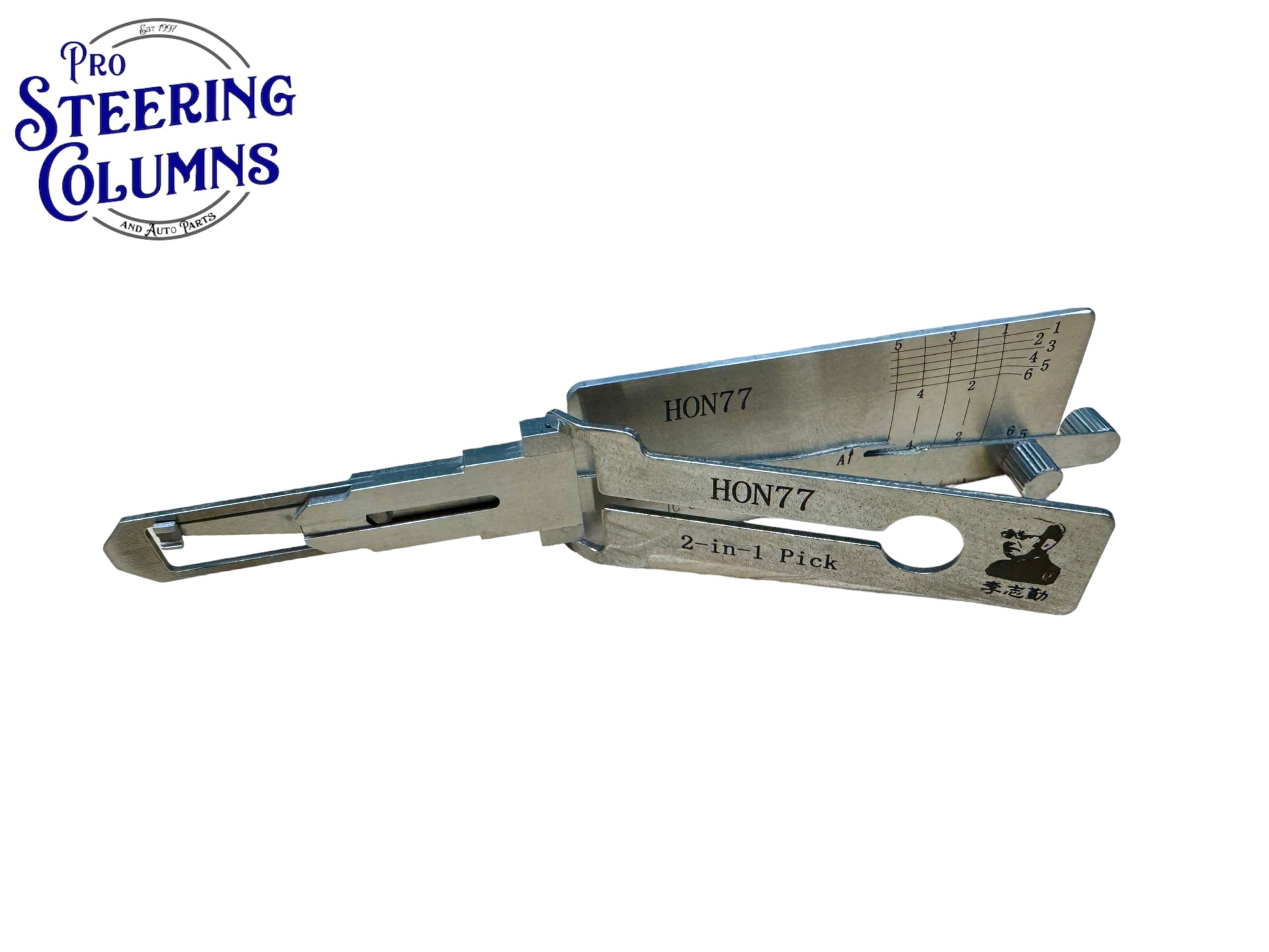 Original Lishi 2 in 1 HON77 For Honda Motorcycles Pick & Decoder Genuine New