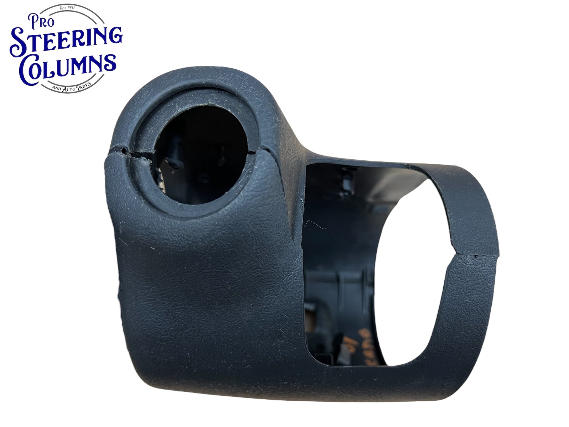 2001-2002 GM Silverado Sierra Tahoe Steering Column Bezels Ebony Used OEM