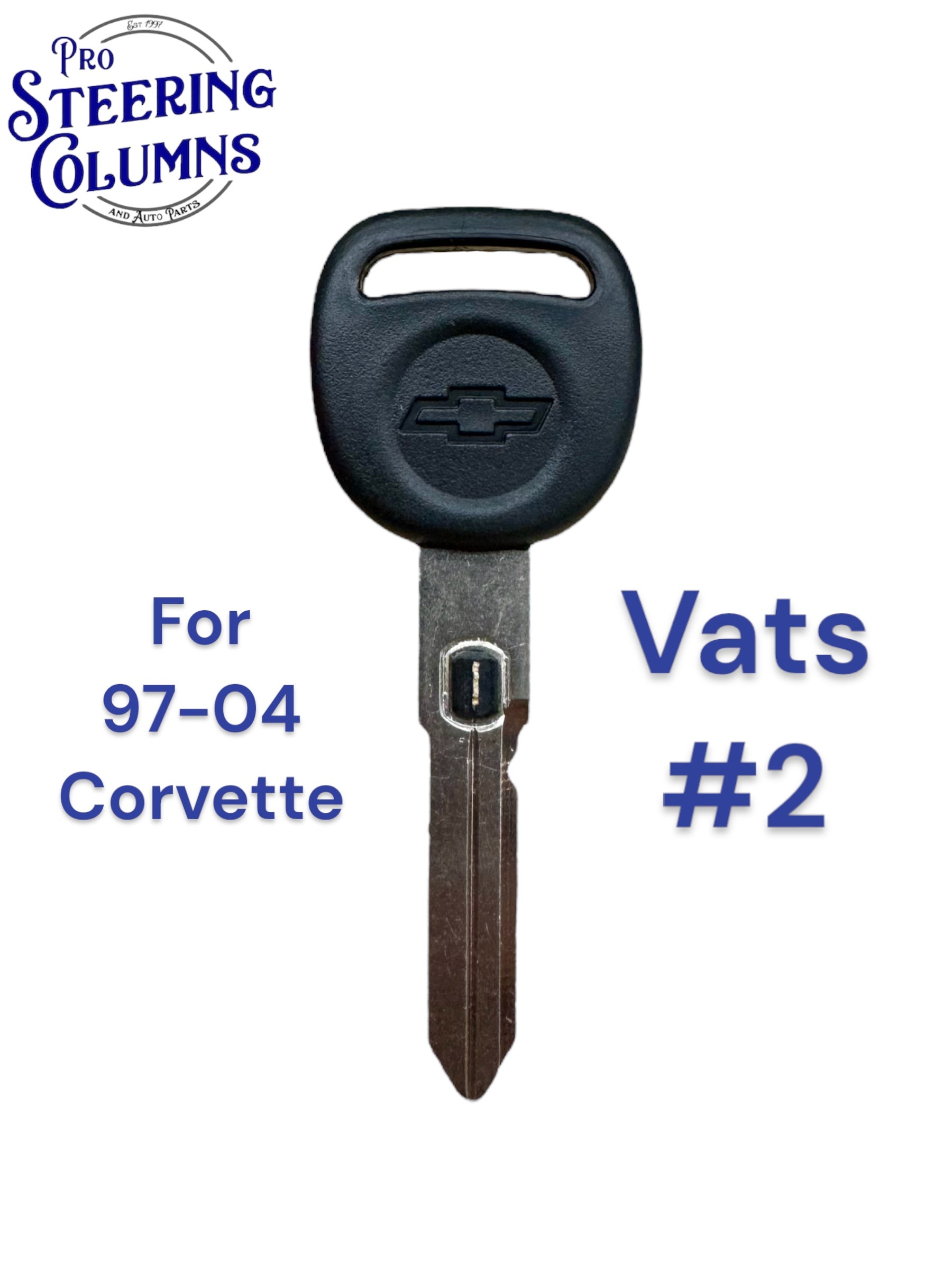 1997-2004 Corvette Double Sided Vats Key #2 Ohms-0.523k