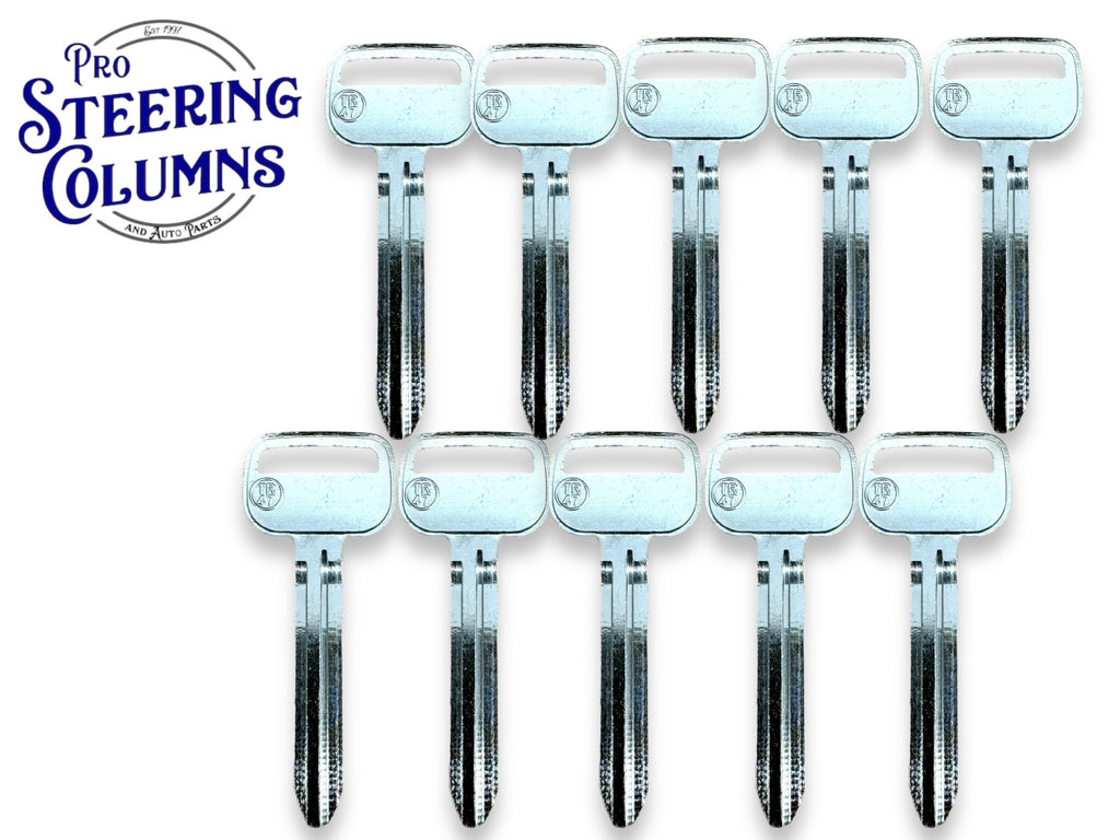 Toyota Metal Key Blank TR47 TOYO-15 X217 (10 Pack)