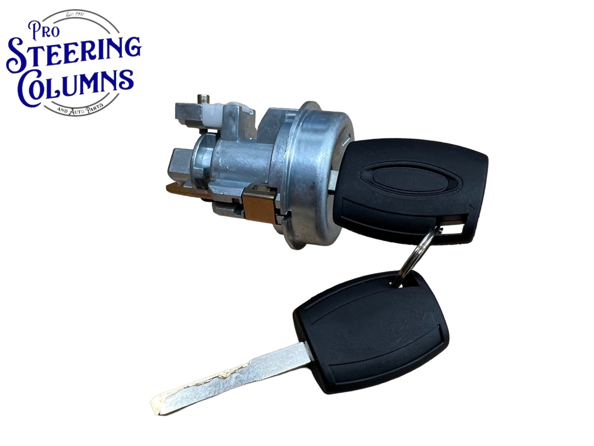 2011-2019 Fiesta Ignition Lock Cylinder With 2 Key Shells New BE8Z11582B