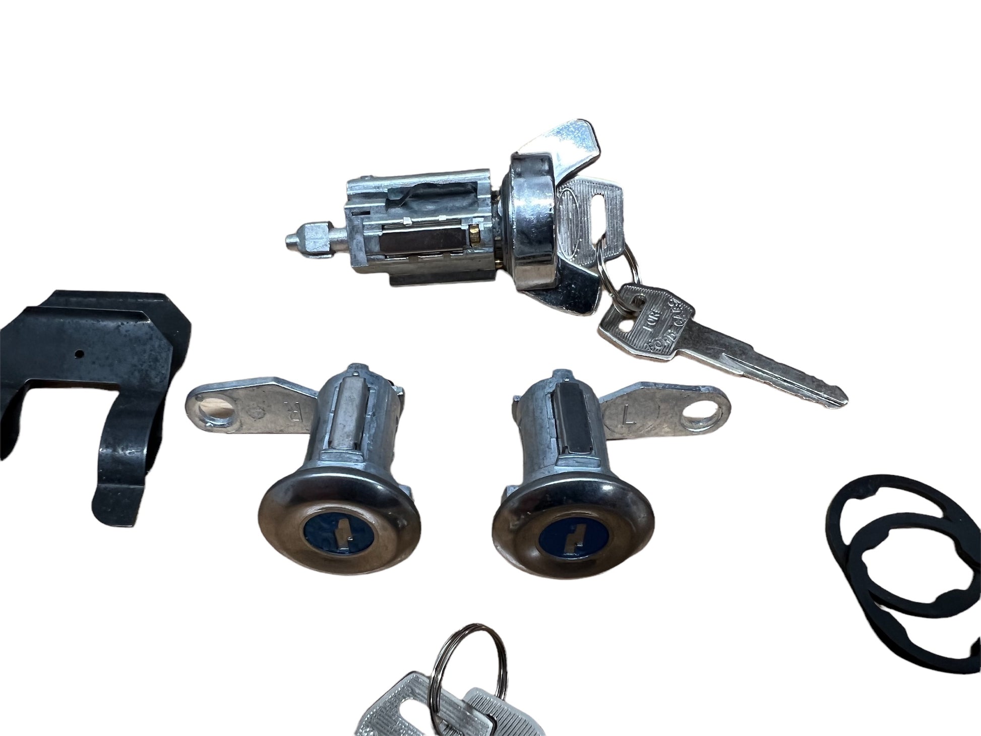 1980-1991 Ford F-150 F-250 F-350 Bronco Ignition & Door Lock Cylinder Set