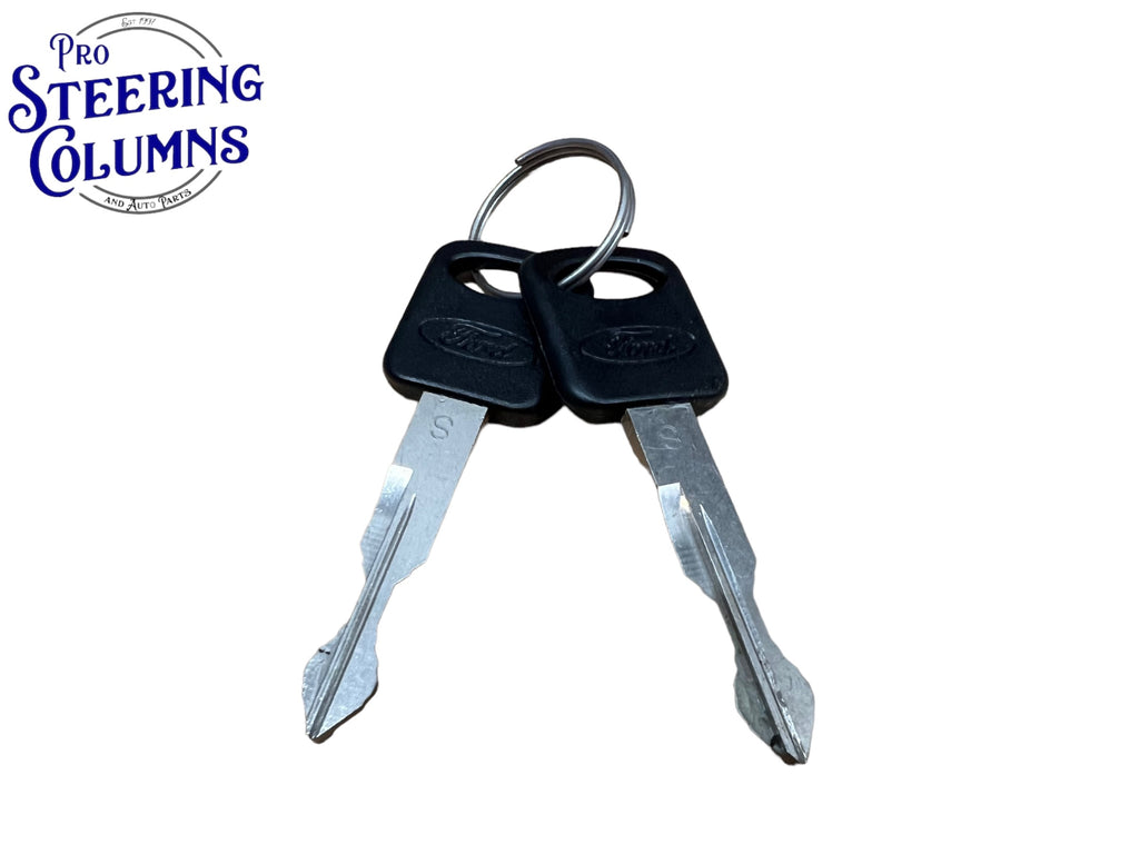 1996-1997 Ford F-250 F-350 Ignition & Door Lock Cylinder Set 2 Keys Matched New