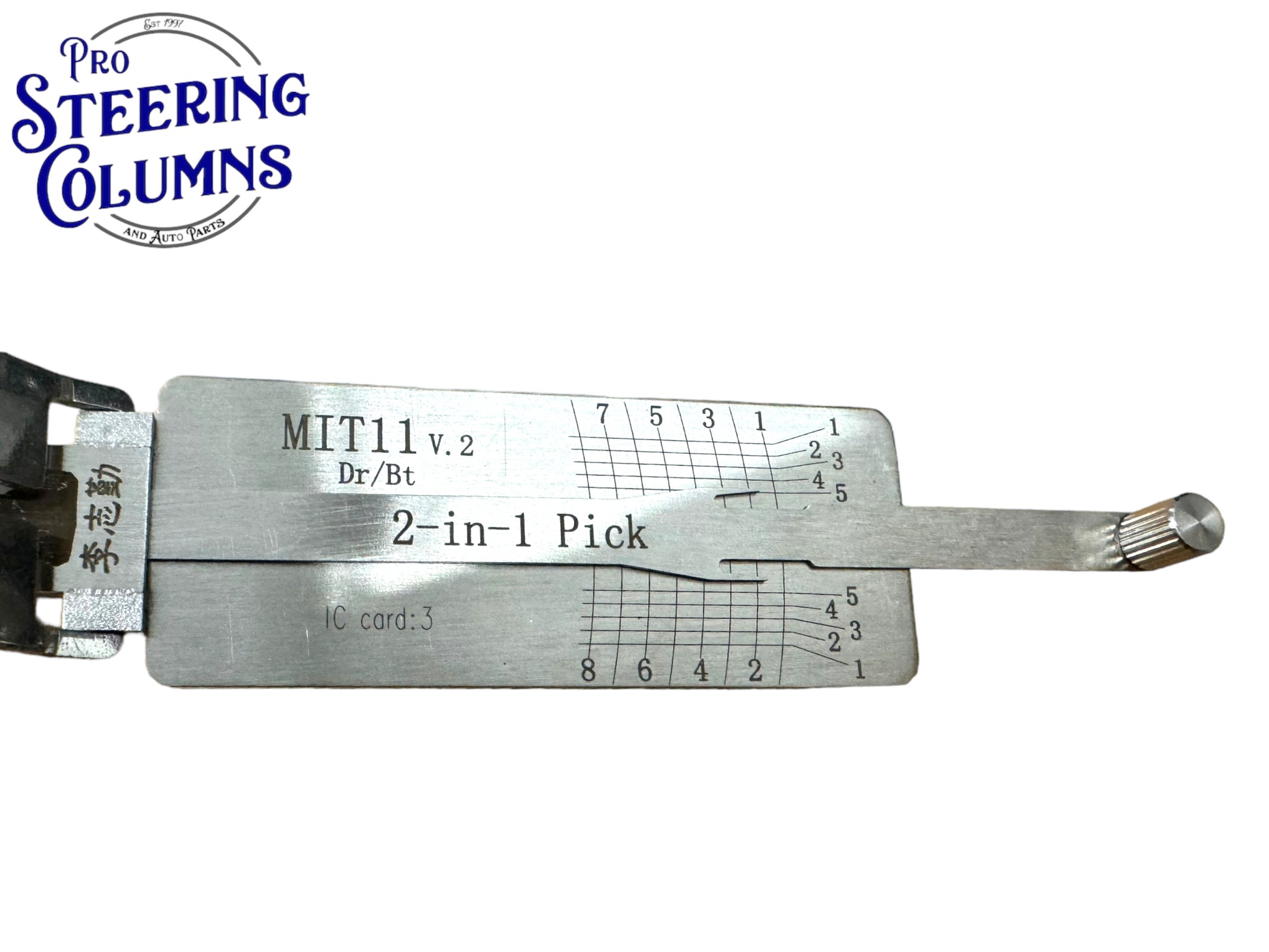 Original Lishi 2 in 1 MIT11 MIT3 Door & Trunk Pick & Decoder Genuine New