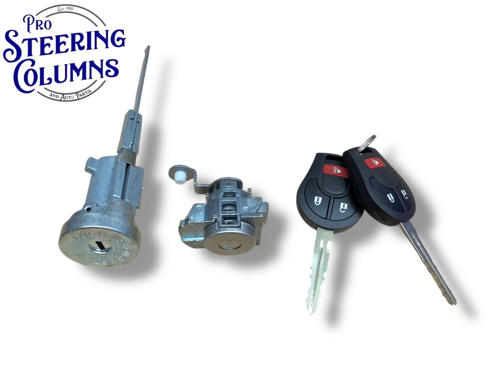04-15 Nissan Armada Titan Quest Ignition & Door Lock Cylinder Set New
