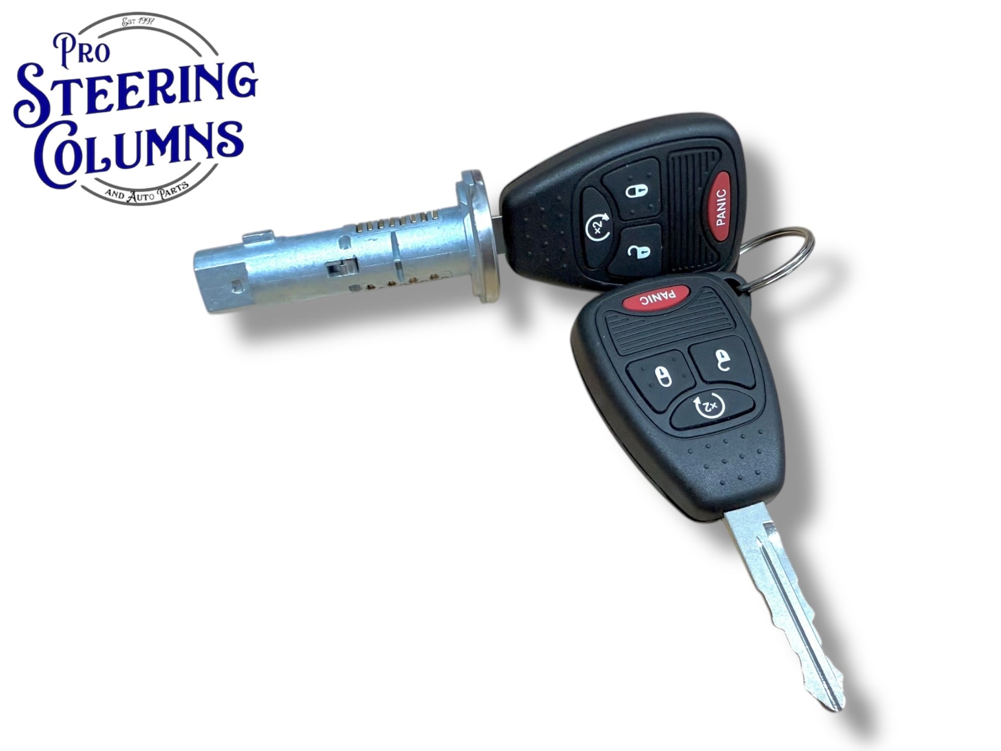 07-18 Jeep Compass Patriot Wrangler Ignition Lock Cylinder 2 Remote Keys 4-Button New 5179511AA