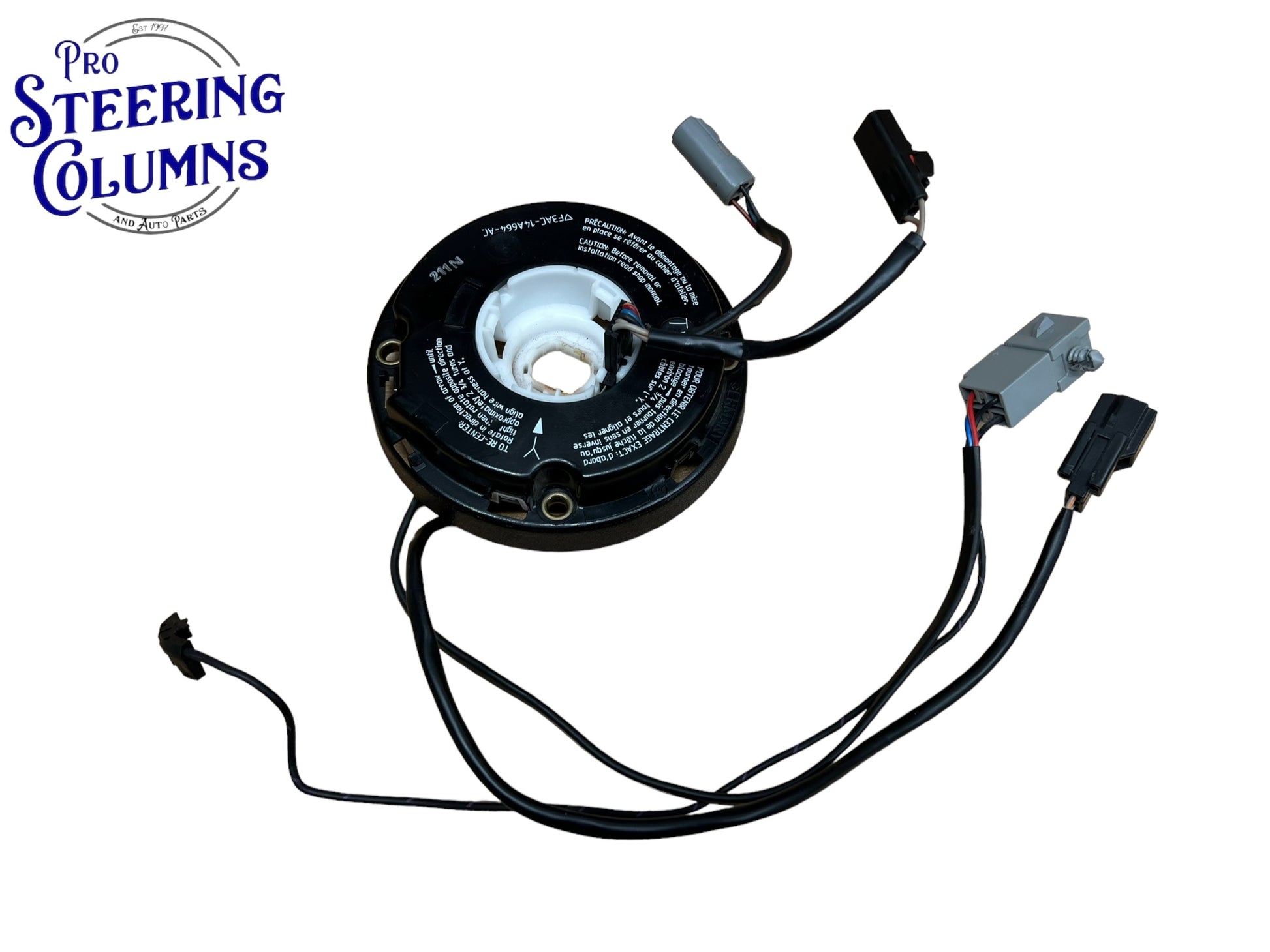 1990-1994 Crown Victoria Grand Marquis Continental Air Bag Clock Spring With Cruise Control Used OEM F3AC-14A664