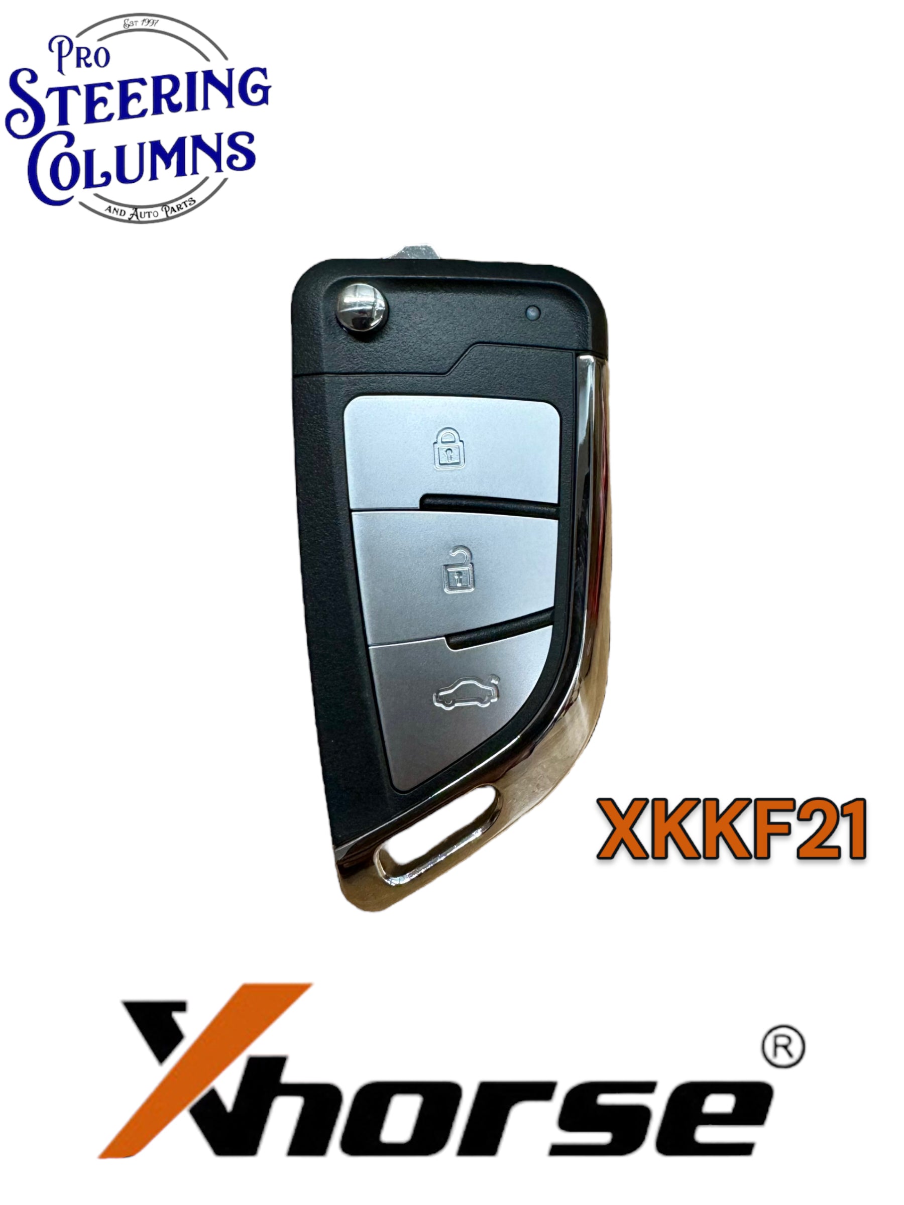 Xhorse Universal Super Remote Knife Style 3-Button Remote XKKF21EN