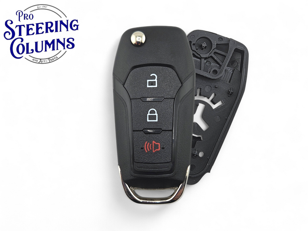 15-22 Ford F-150 Flip Key Shell 3-Button FCC: N5F-A08TAA (Aftermarket)