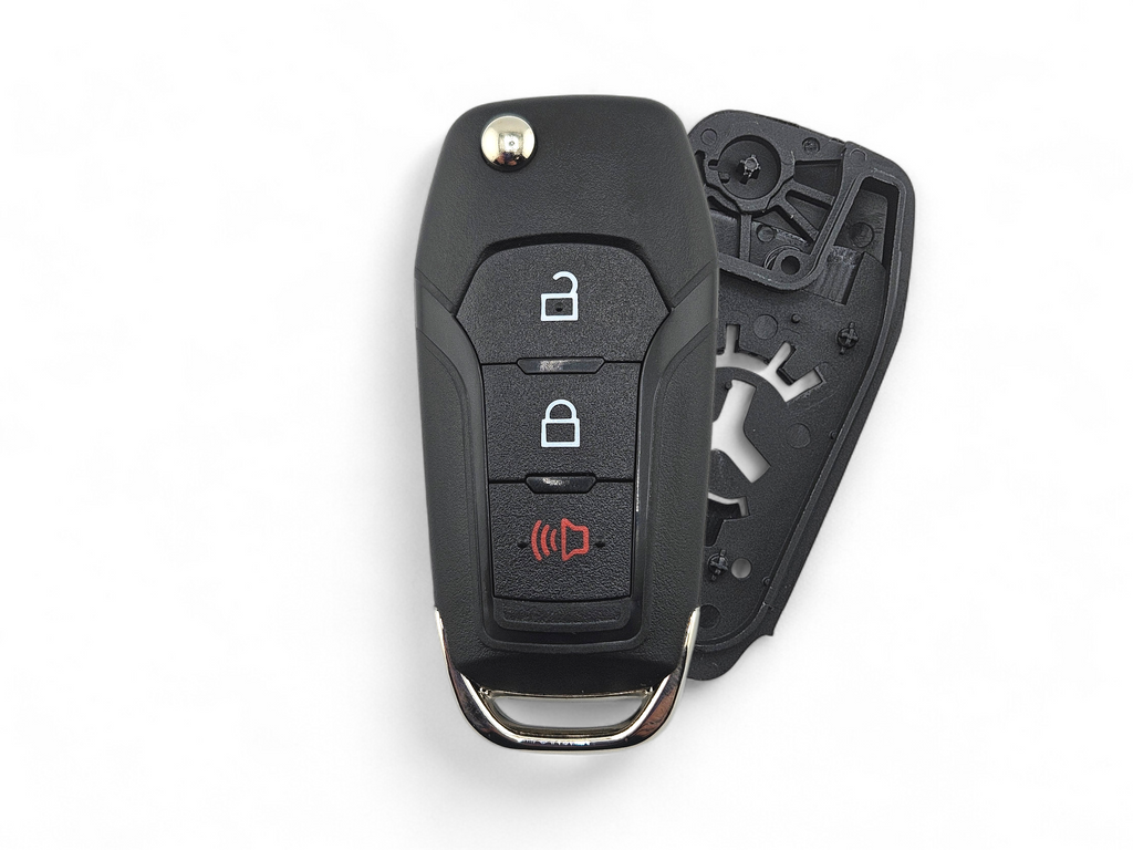 15-22 Ford F-150 Flip Key Shell 3-Button FCC: N5F-A08TAA (Aftermarket)