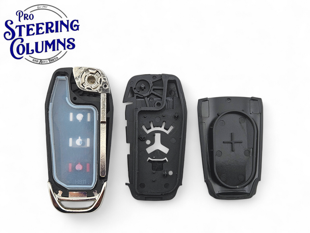 15-22 Ford F-150 Flip Key Shell 3-Button FCC: N5F-A08TAA (Aftermarket)