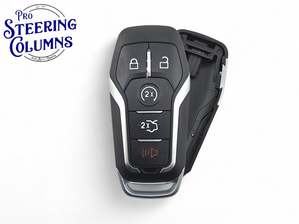 15-18 Ford Smart Key Shell 5-Button FCC: M3N-A2C31243300 (Aftermarket)