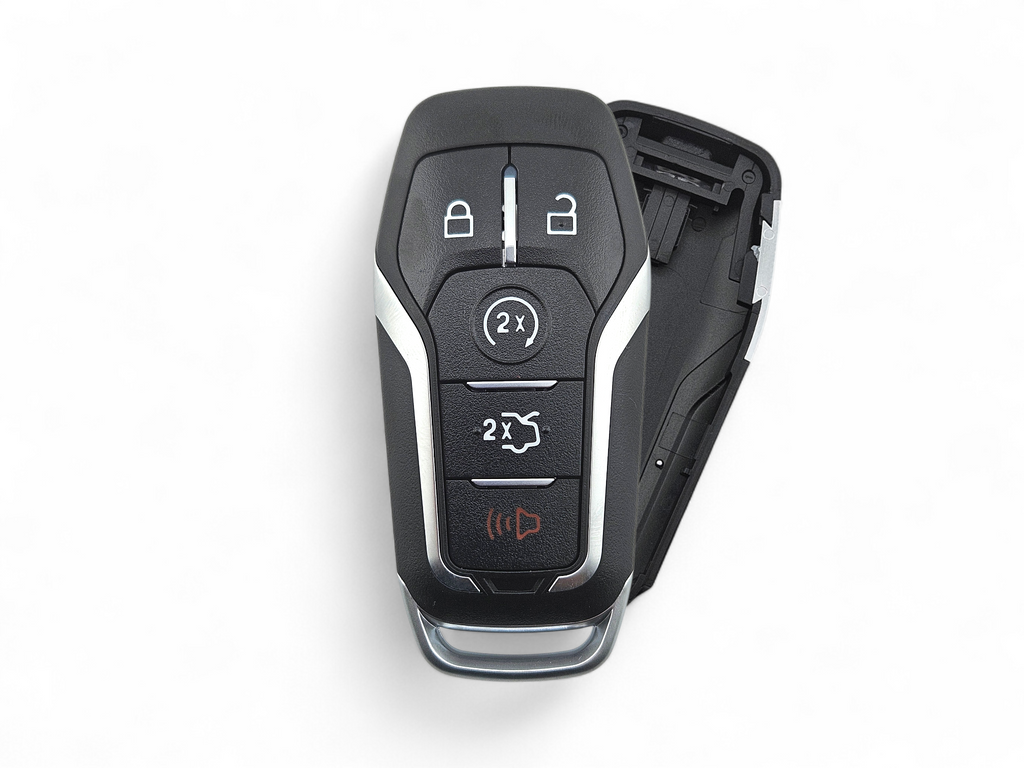 15-18 Ford Smart Key Shell 5-Button FCC: M3N-A2C31243300 (Aftermarket)