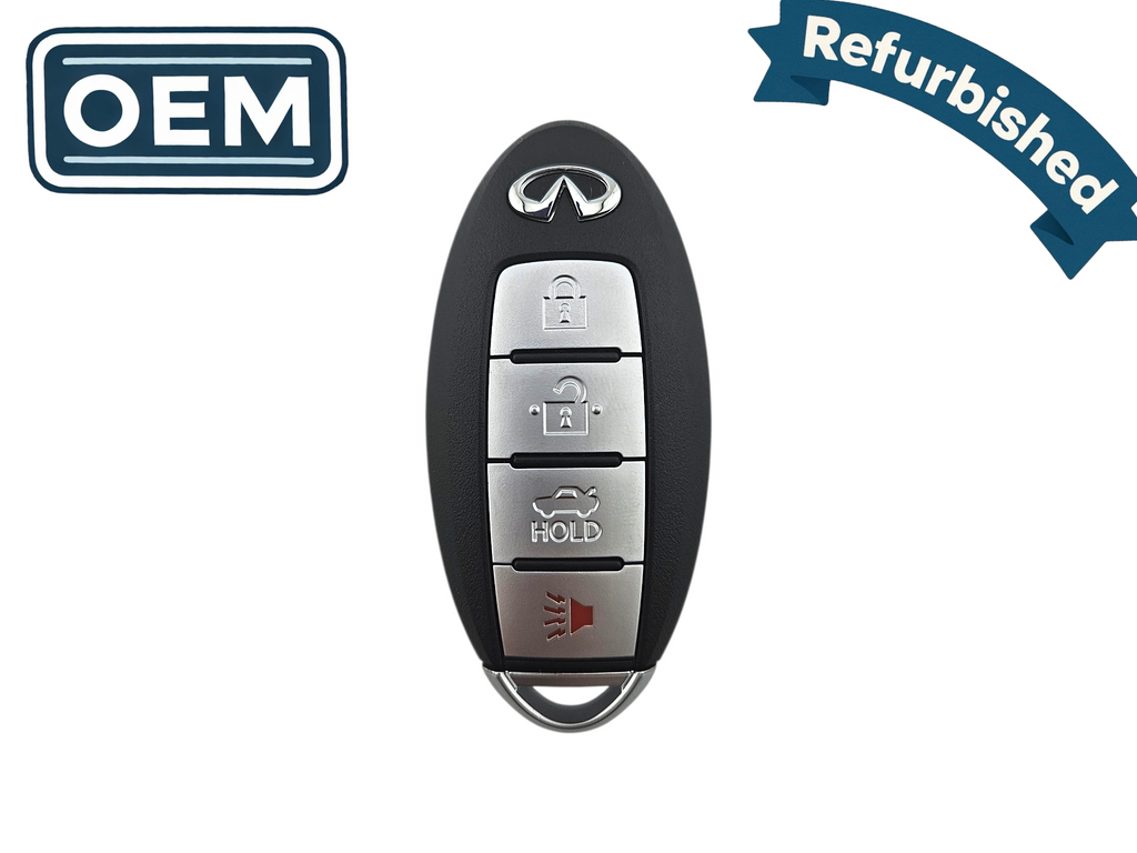 14-16 Infiniti Q50 Smart Key 4-Button FCC: KR5S180144203 (OEM Refurbished)