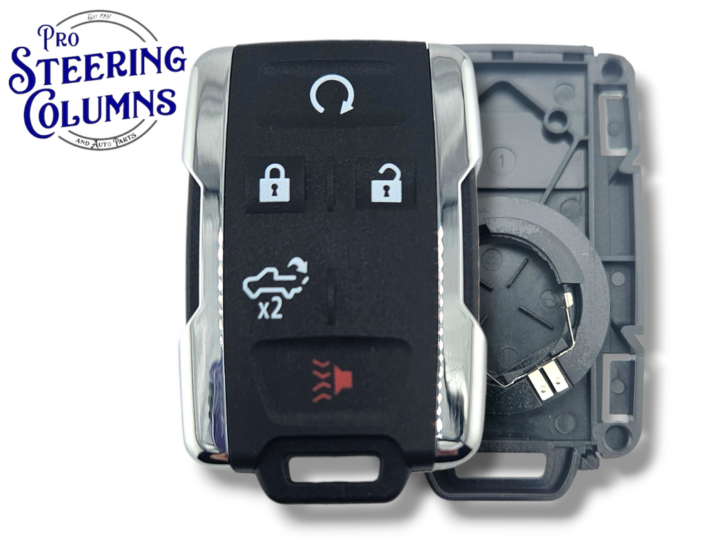 19-22 GM Keyless Entry Remote SHELL 5-Button M3N-32337200 PN: 84209236 (Silver) (Aftermarket)