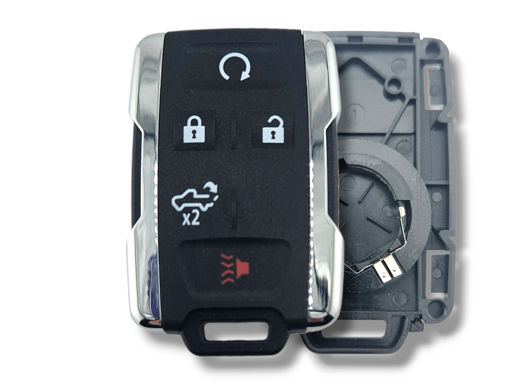 19-22 GM Keyless Entry Remote SHELL 5-Button M3N-32337200 PN: 84209236 (Silver) (Aftermarket)