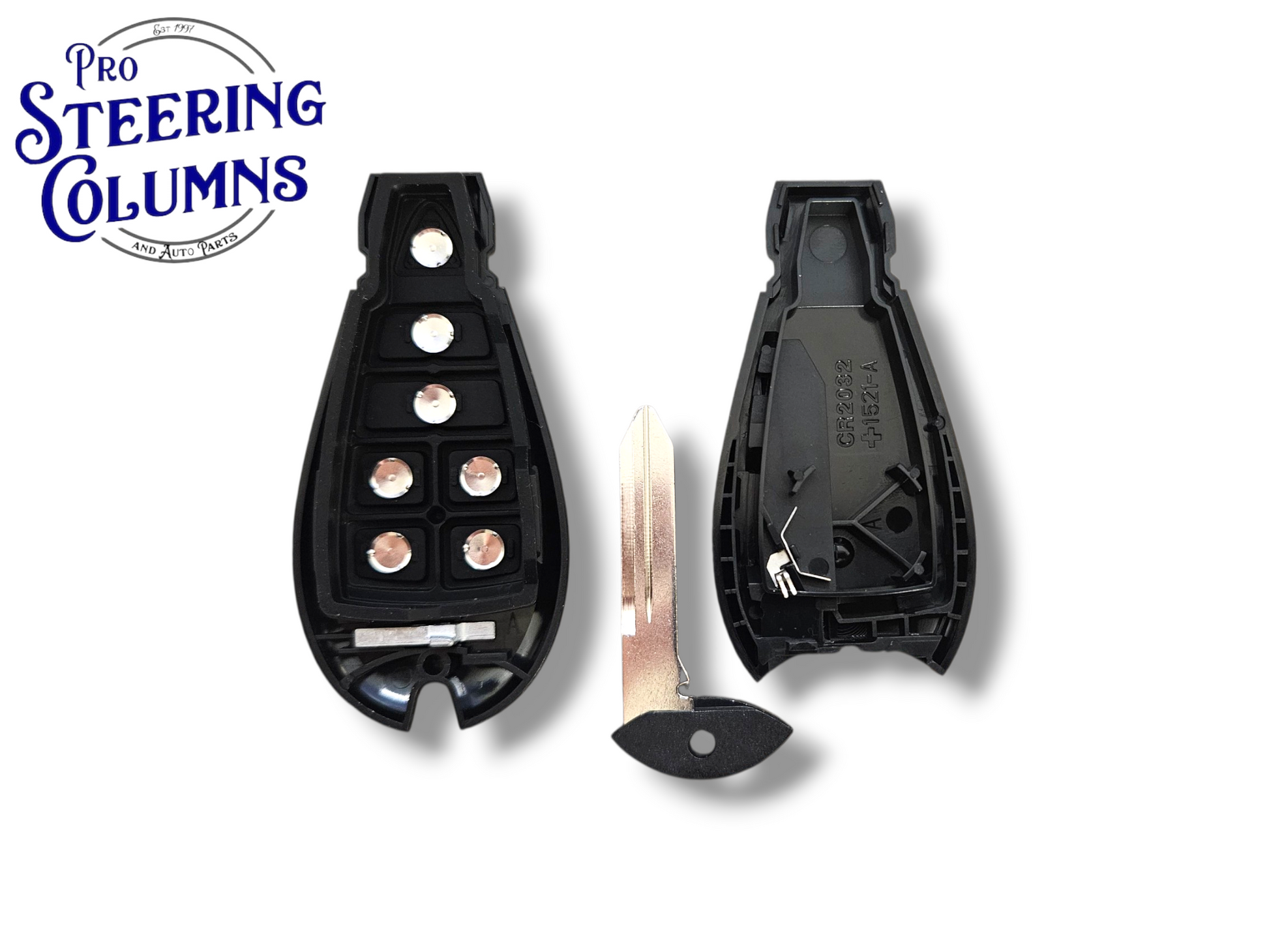 09-19 Chrysler Dodge VW Fobik Key SHELL 7-Button PN: 68066869AA / IYZ-C01C (Aftermarket)