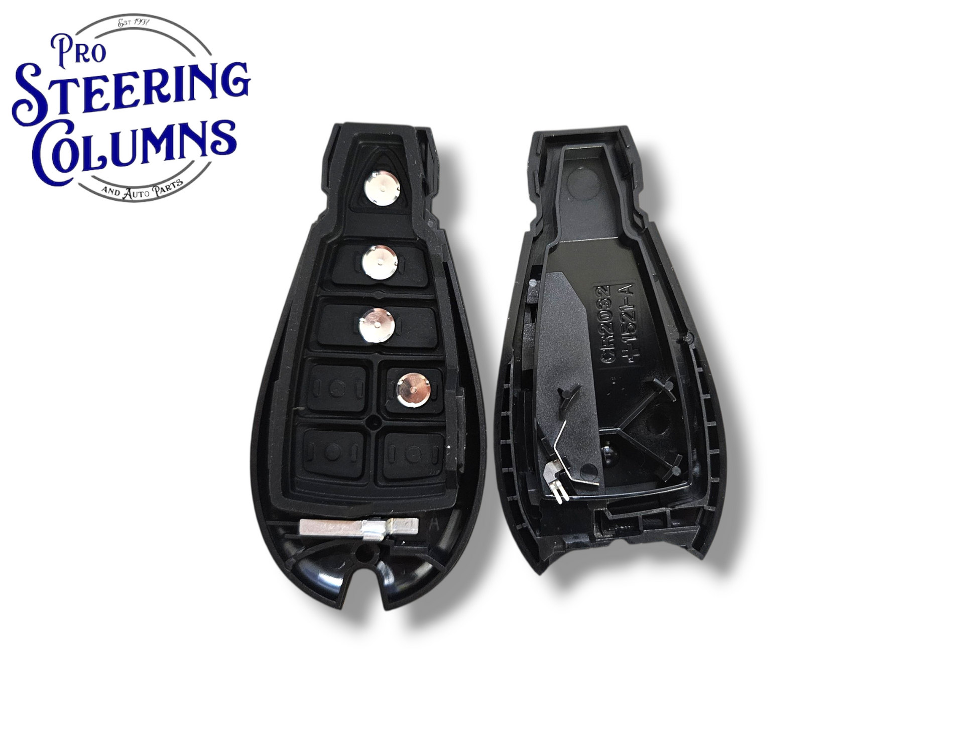 09-13 Chrysler Dodge Jeep Fobik Key SHELL 4-Button PN: 56046695 / IYZ-C01C (Aftermarket)