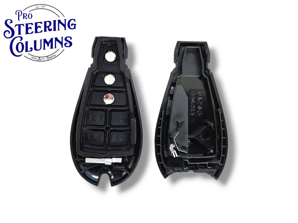 08-14 Chrysler Dodge Jeep VW Fobik Key SHELL 3-Button PN: 68066670 / IYZ-C01C (Aftermarket)