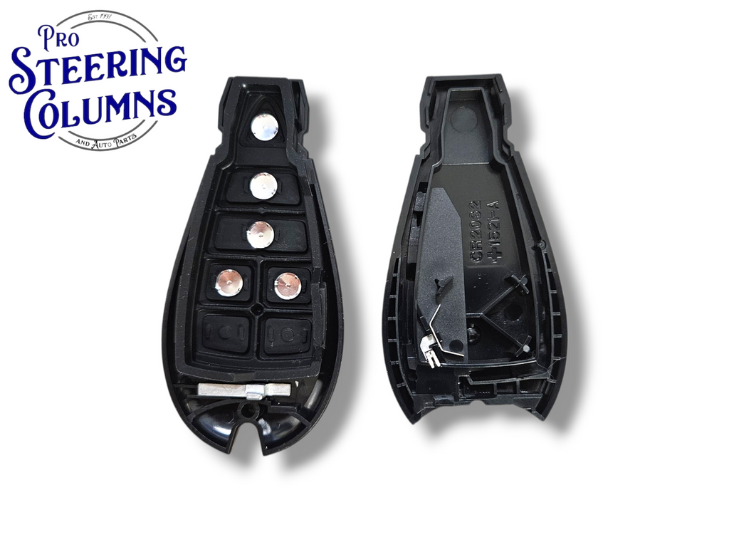 08-19 Chrysler Dodge Jeep VW Fobik Key SHELL 5-Button PN: 68066869 / IYZ-C01C (Aftermarket)