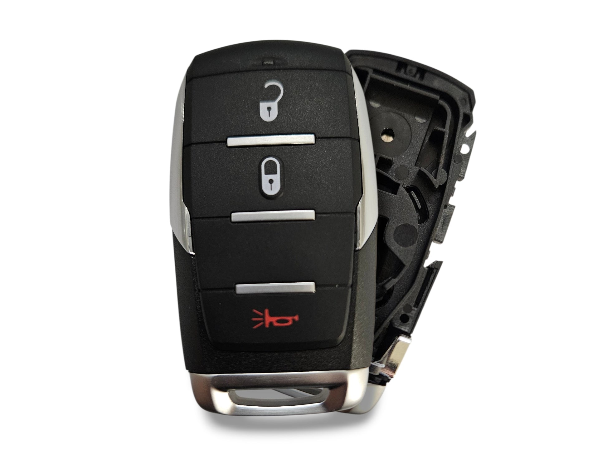 19-24 Ram 1500 Smart Key SHELL 3-Button PN: 68291687AD / OHT-4882056 (Aftermarket)