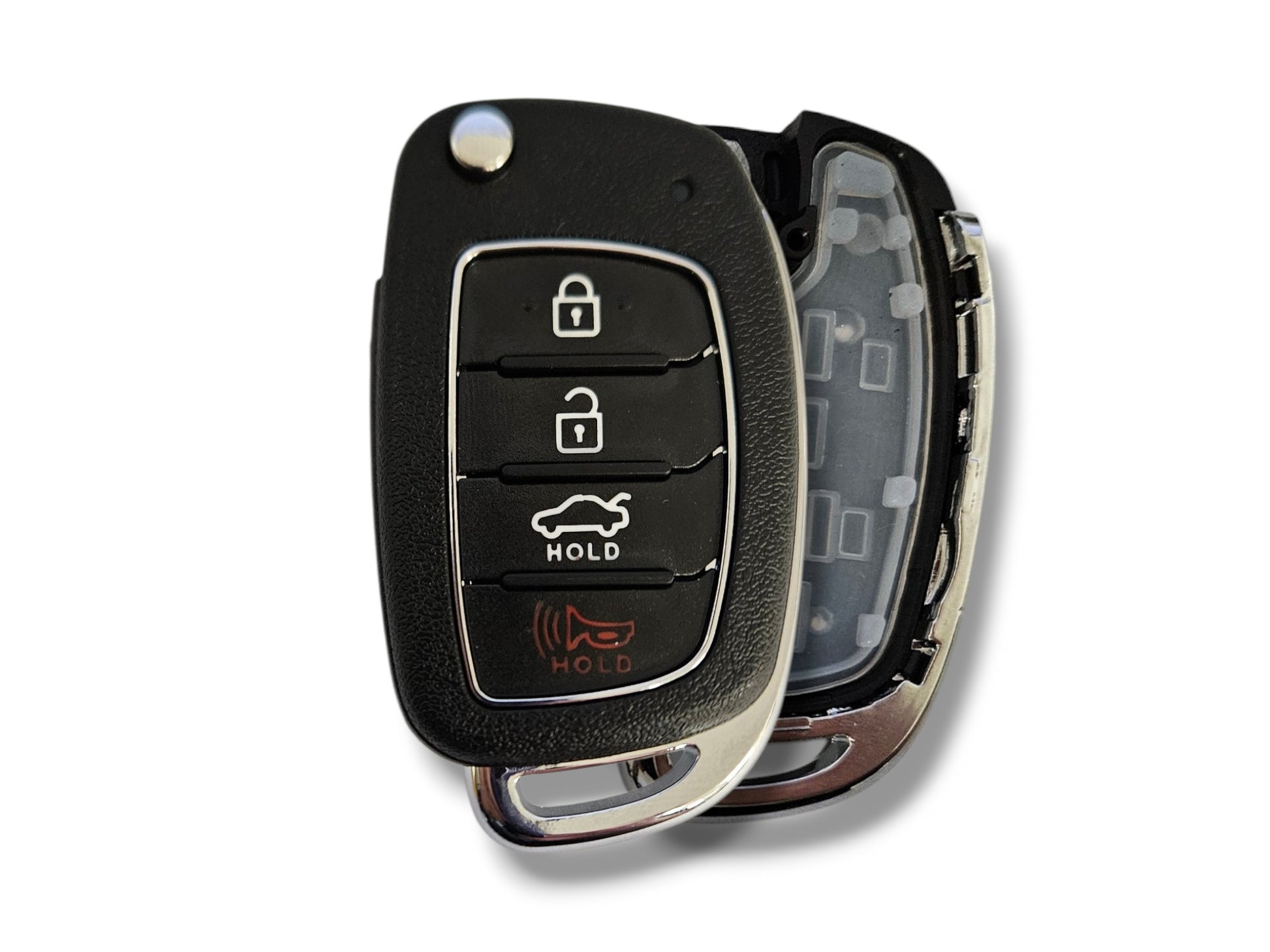 15-19 Hyundai Flip Key SHELL 4-Button / TQ8-RKE-4F25 (Aftermarket)