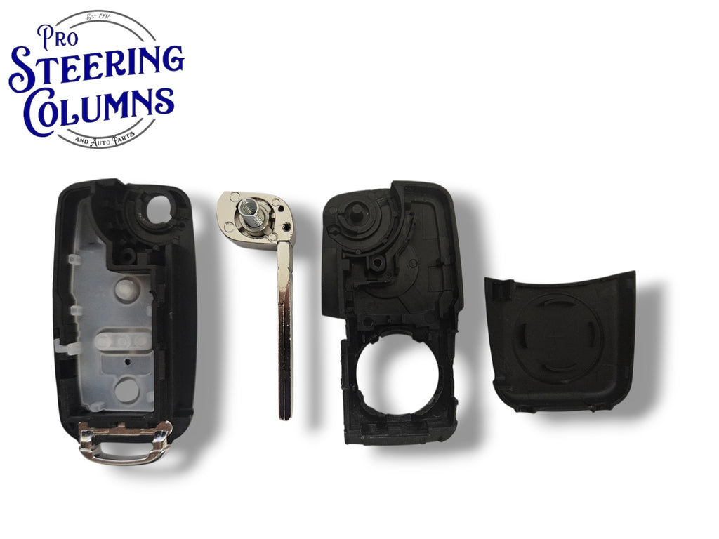 10-17 Volkswagen Flip Key SHELL 5-Button PN: 561837202D / NBG010206T (Aftermarket)