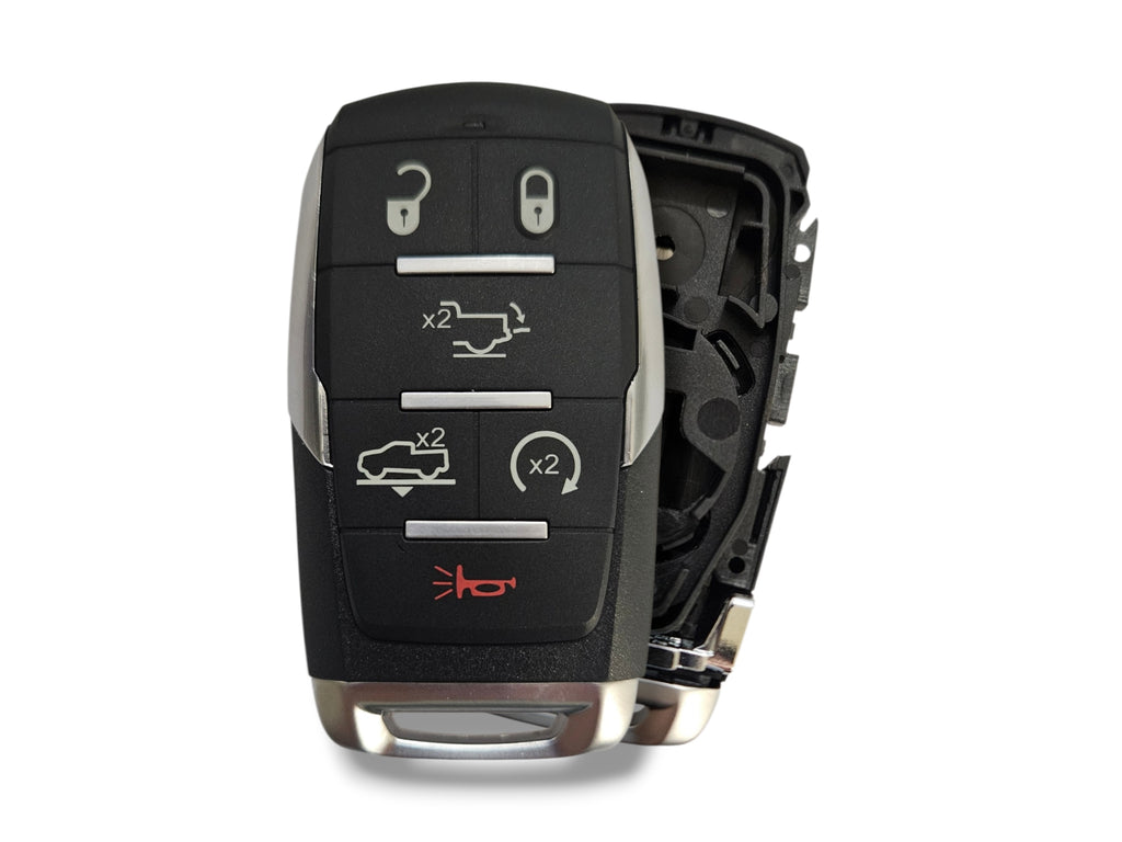 19-24 Ram 1500 Smart Key SHELL 6-Button PN: 68291692AD / OHT-4882056 (Aftermarket)